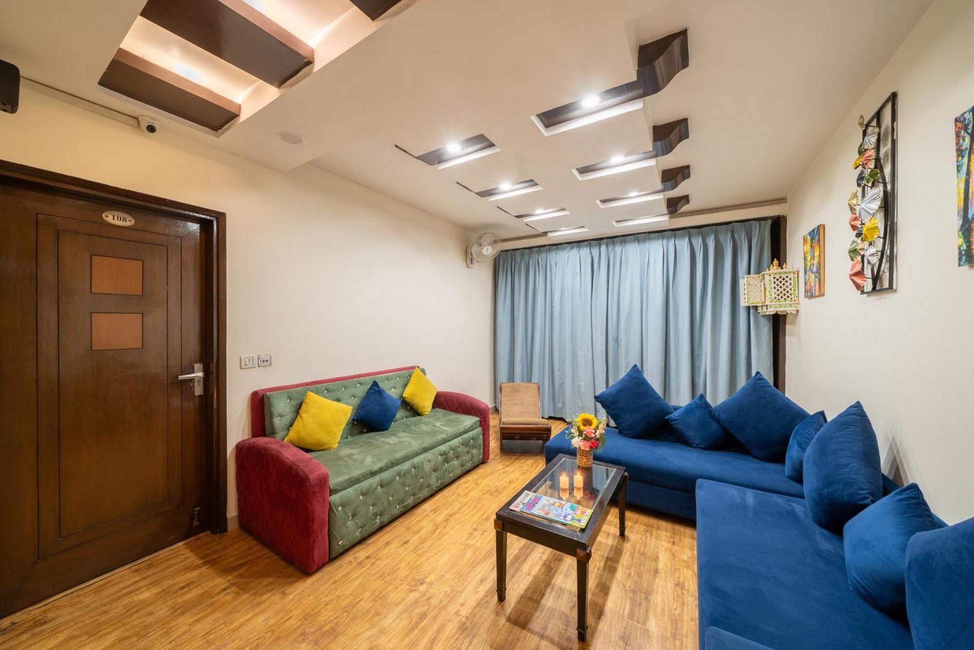Lime Stays B&B Gk-2 At Greater Kailash Metro South Delhi Nearby Saket Select City Nova Deli Exterior foto