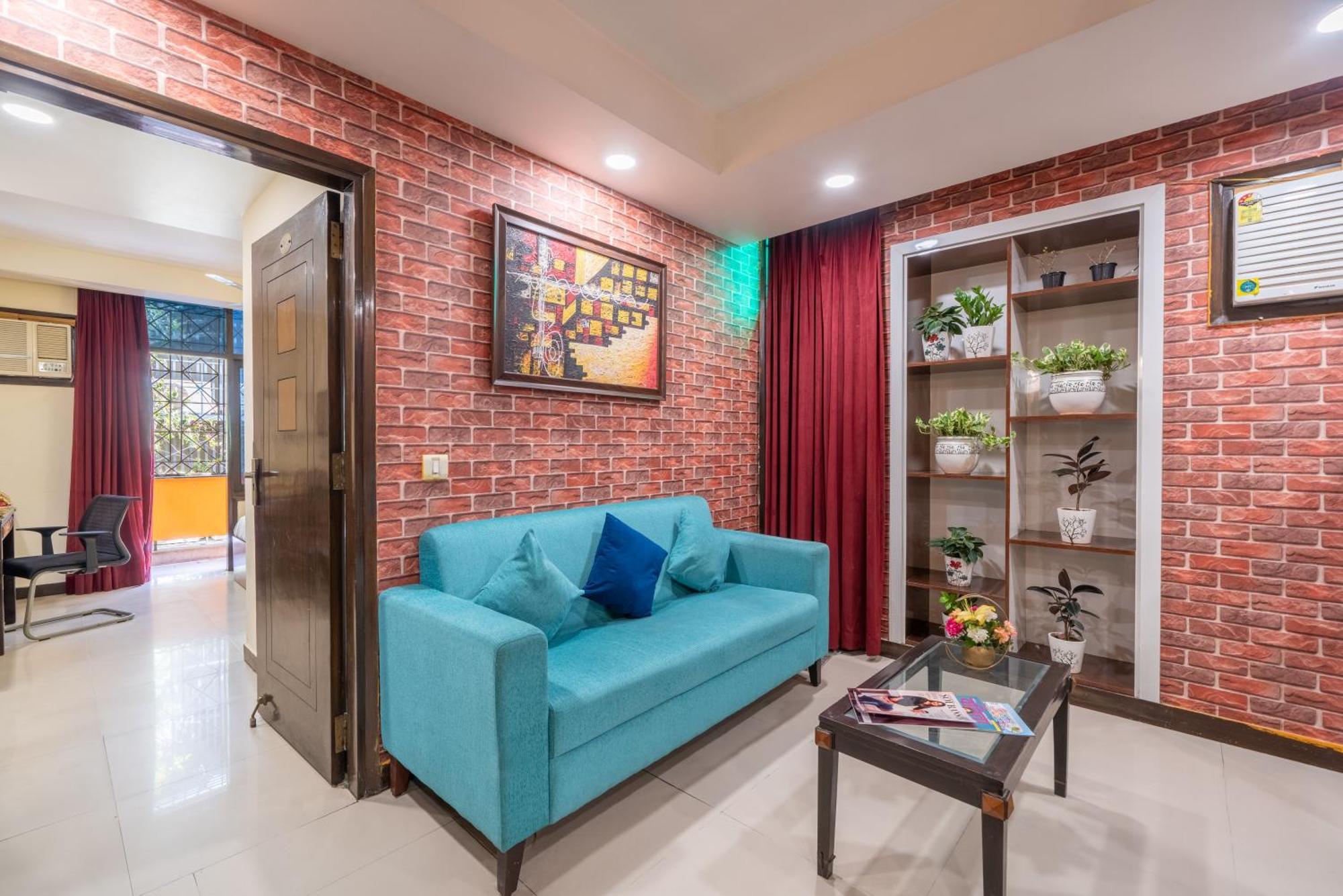 Lime Stays B&B Gk-2 At Greater Kailash Metro South Delhi Nearby Saket Select City Nova Deli Exterior foto